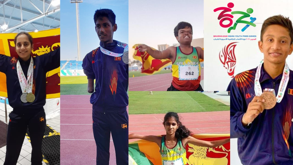 Sri Lanka surpass overall medal haul at a Asian Youth Para Games www