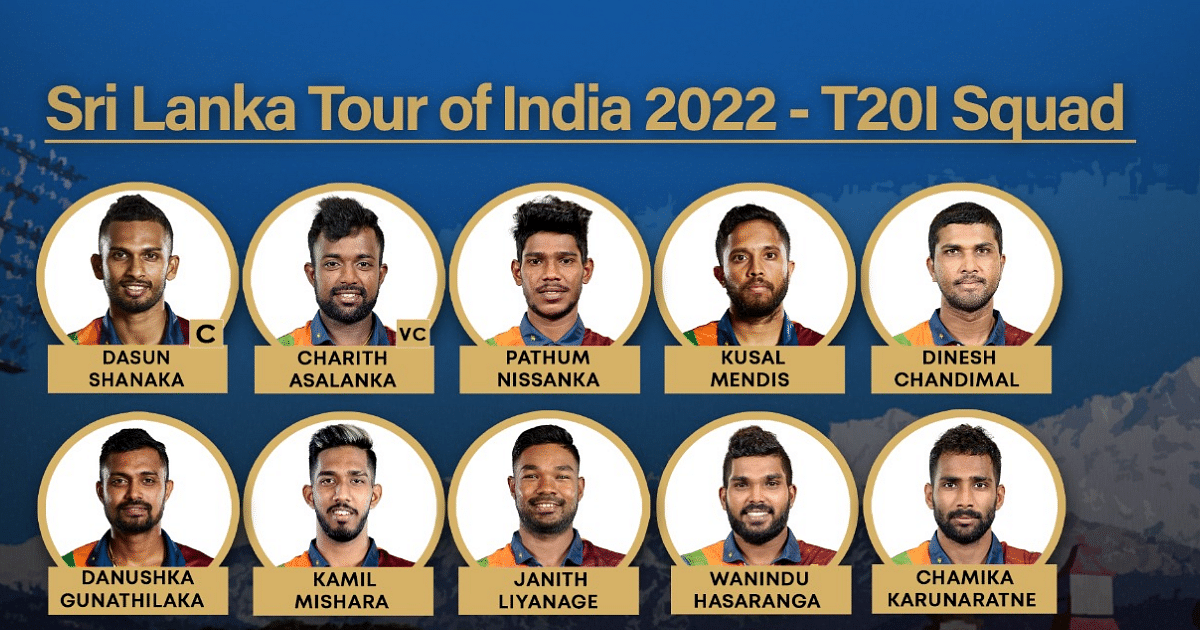 Sri Lanka Cricket (SLC) Announces Squad For The Threematch