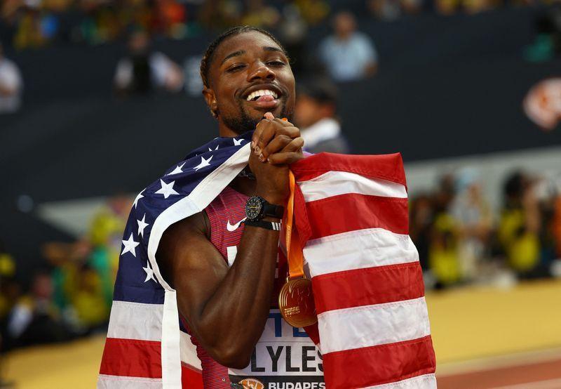 Noah Lyles Clinches 100m Gold World Athletics Championship