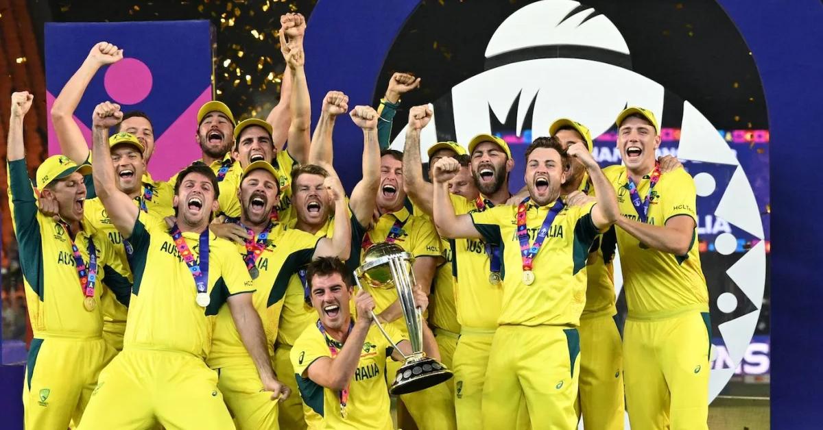 CWC 23 FINAL Blue Crowd Silenced as Australia Triumphs by 6 Wickets