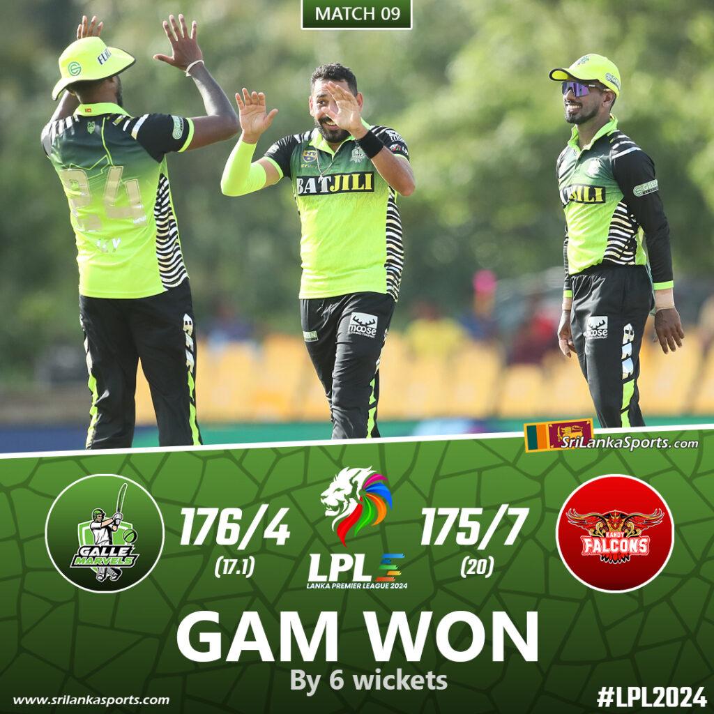 LPL 2024Match 09, GAM v KAF Galle Marvels clinch the win in style